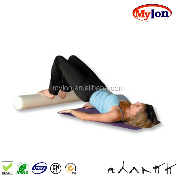 Yoga Pilates Massage Workout Exercise Rehab Physio Gym Therapy Sports Injury Smooth Texture High Density EVA foam roller