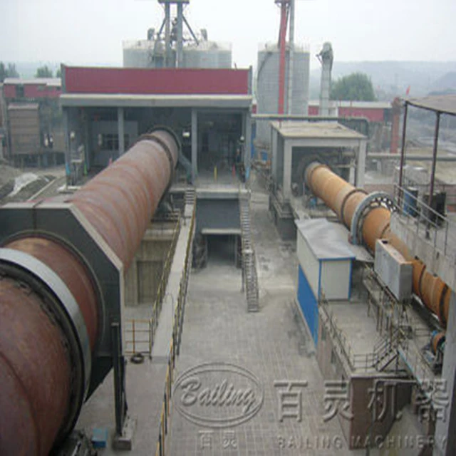 Cement Rotary Kiln of clinker grinding plant for calcining lime with direct factory price