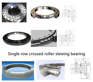 Inner teeth type 42CrMo/50Mn excavator slewing bearing ring