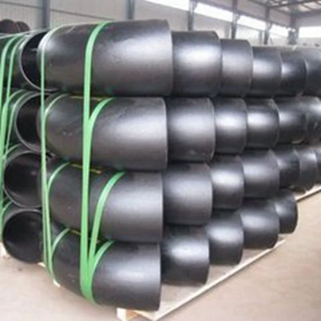 GI Pipe Fitting Iron Thread Malleable I MS Plumbing Materials Galvanized Black Pipe Elbow Fittings Carbon Steel Nipple Bend Pipe