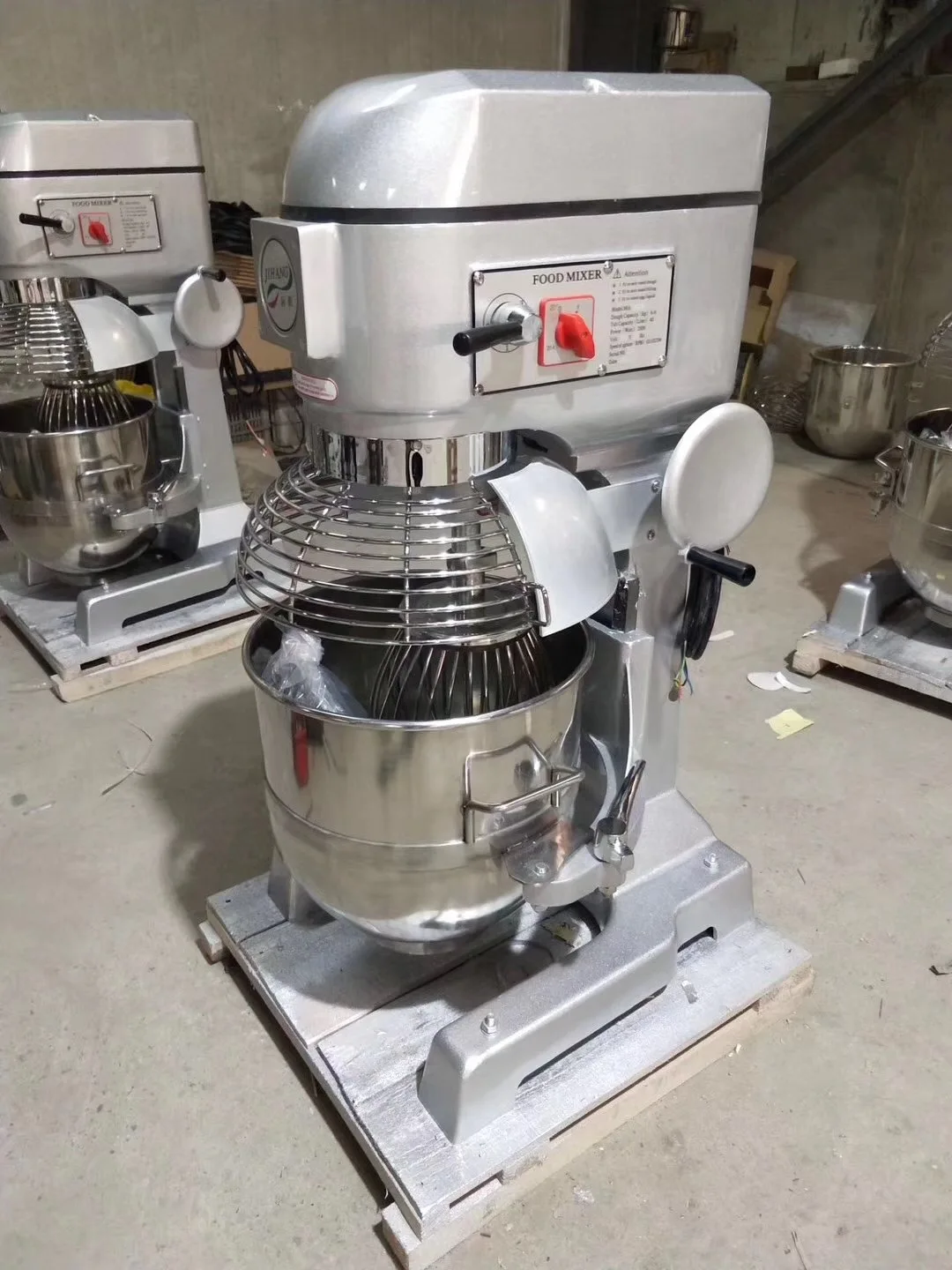Commercial Bakery Equipment Flour Double Speed  Planetary Mixer