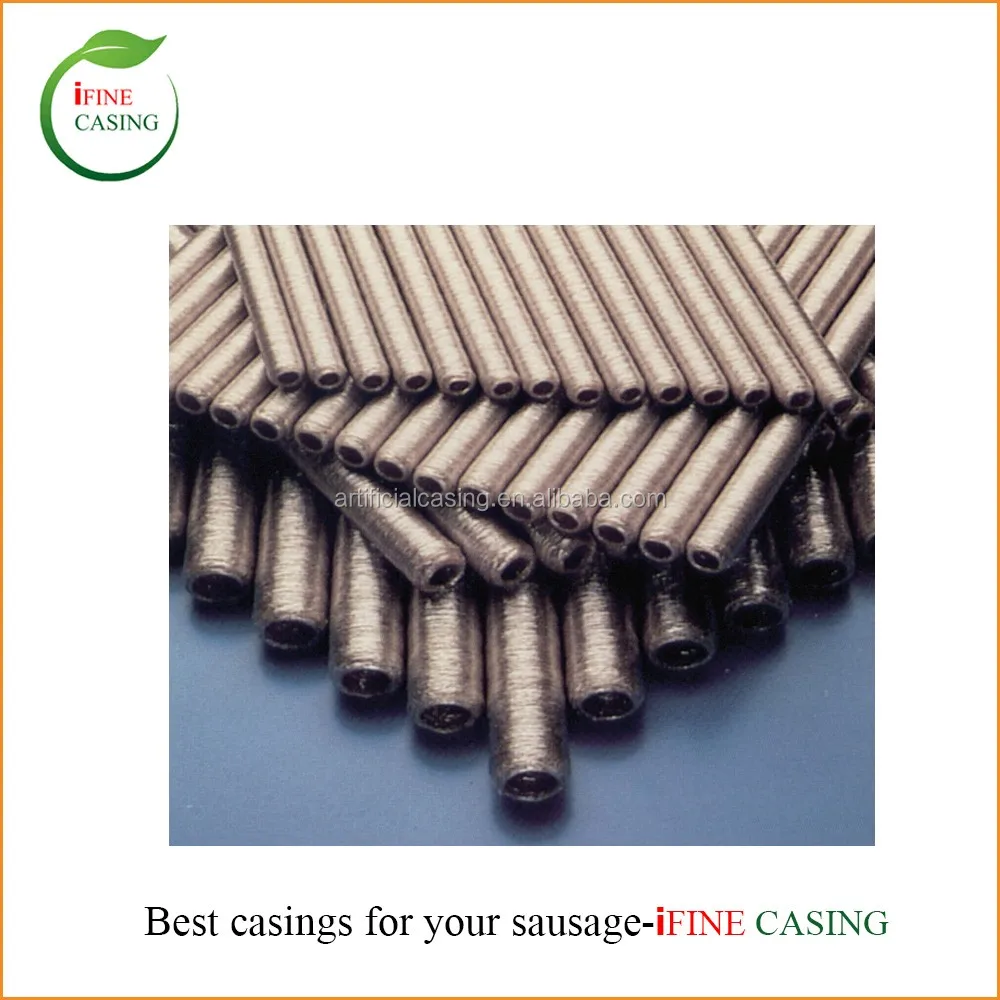US23mm EU21mm Artificial cellulose food casing/Cellulose Casing for sausage