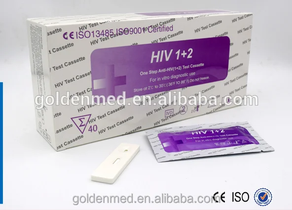 
Professional HIV test for home infectious disease test with ISO13485/ISO 9001/CE certificates 