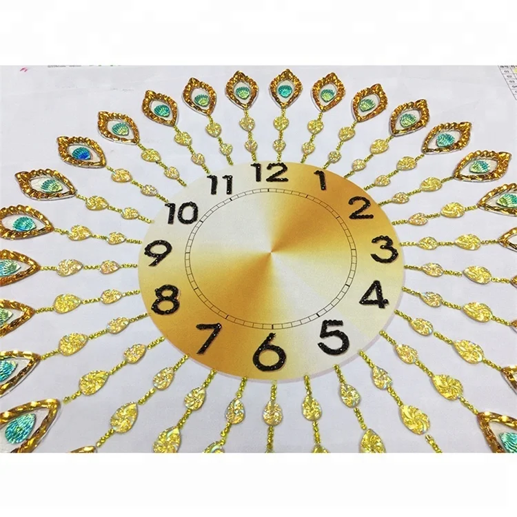 Сделай Сам продукт Современное украшение 55*55 см Кристалл алмазная живопись часы для комнаты