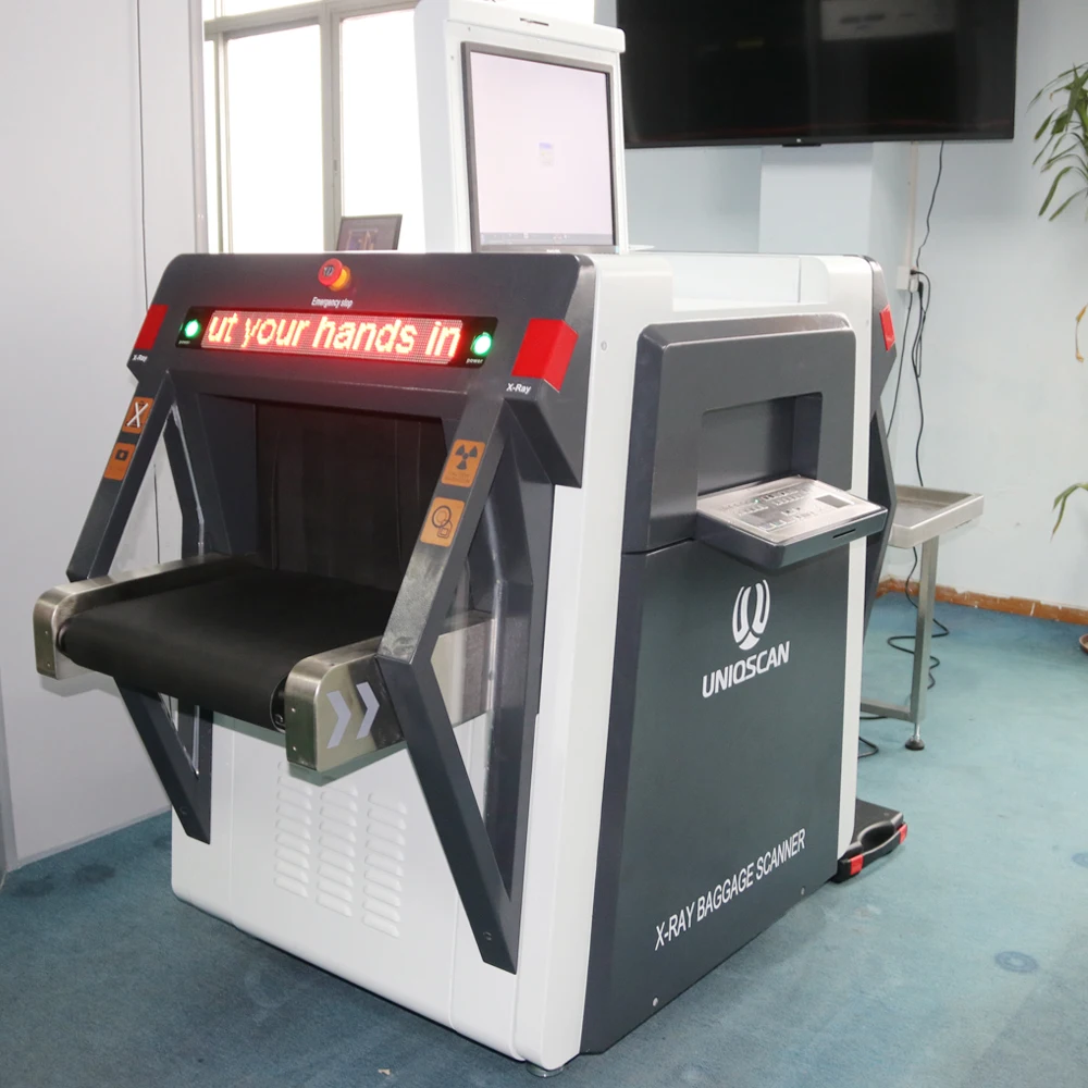 Multi Energy Small Szie X-ray Hand Baggage and Parcel Scanner with 500*300mm Tunnel Size