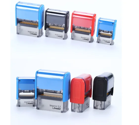 good quality trodat clothes stamp material wholesale ink back seal dump office stamp automatic self inking stamp