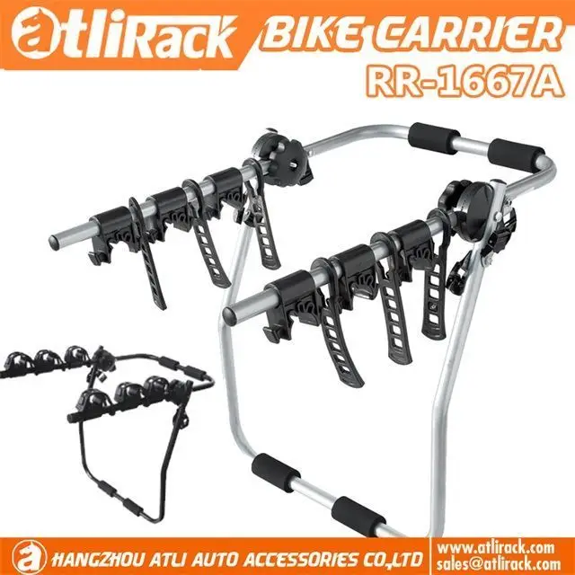 Atlirack new design RR1667A hitch bike carrier 3 bike trunk rack