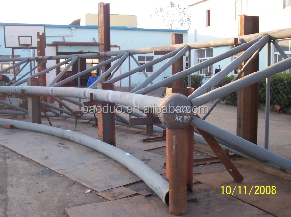 
Light Weight Steel Structure Frame Building with Steel Roof Truss 