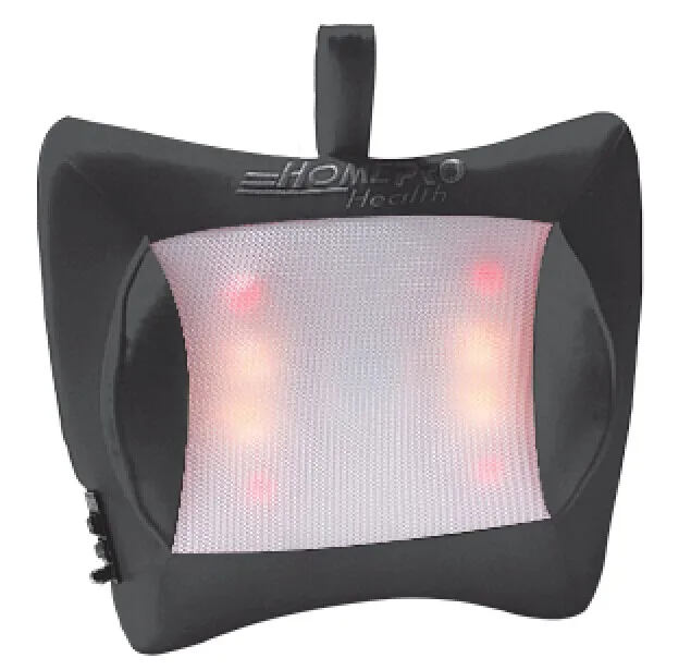 4D Neck Massage Pillow Shiatsu Back Massager Cushion with 8 Rollers and Heat Function To Relieve Your Neck