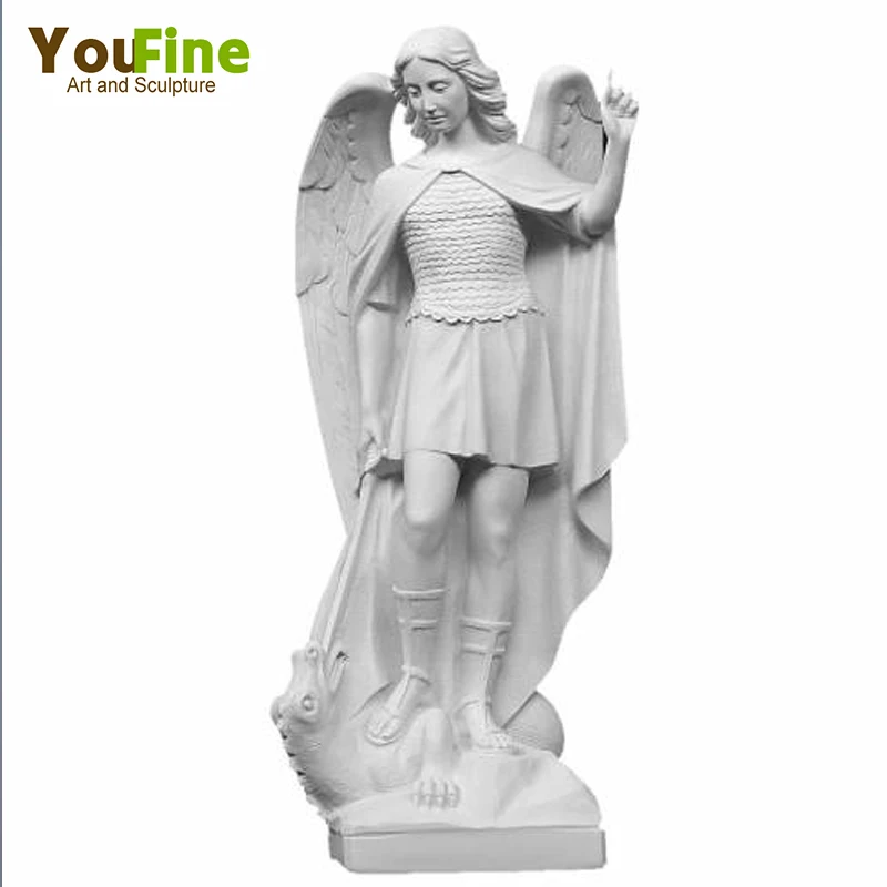 Religious Angel St archangel michael statue