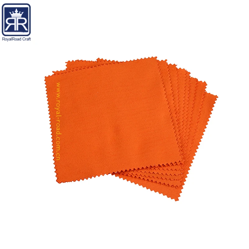 
19030404 online shopping Factory Supply Vivid Color Gold Stamp Printing Microfiber Jewelry Polishing Glasses Cleaning Cloth 
