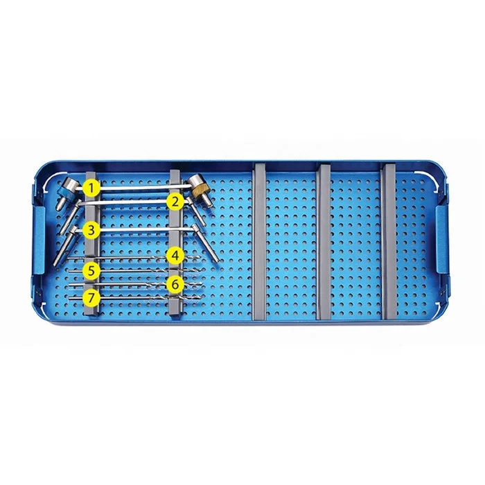 CE & ISO Marked Small Fragment Instrument Set Bone Surgery Orthopedic Instruments for Trauma Plate Surgical  Implants