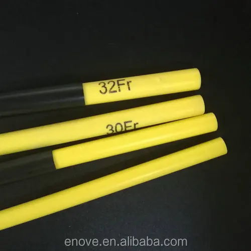 CE and ISO  approved HDPE Yellow Dilators (Amplatz) 18fr ~ 32fr with Sheath