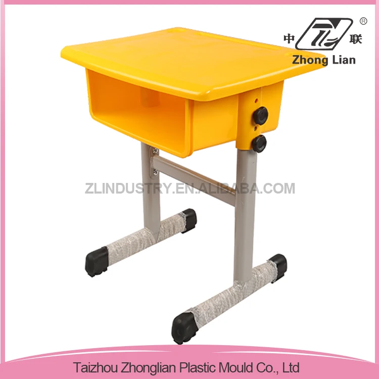 China made primary school adjustable writing children table chair