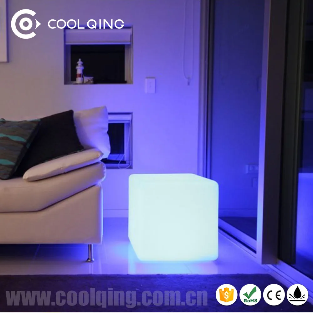 illuminated Casino Chair Led Cube Bar Furniture Guangzhou Chairs Wedding Decoration