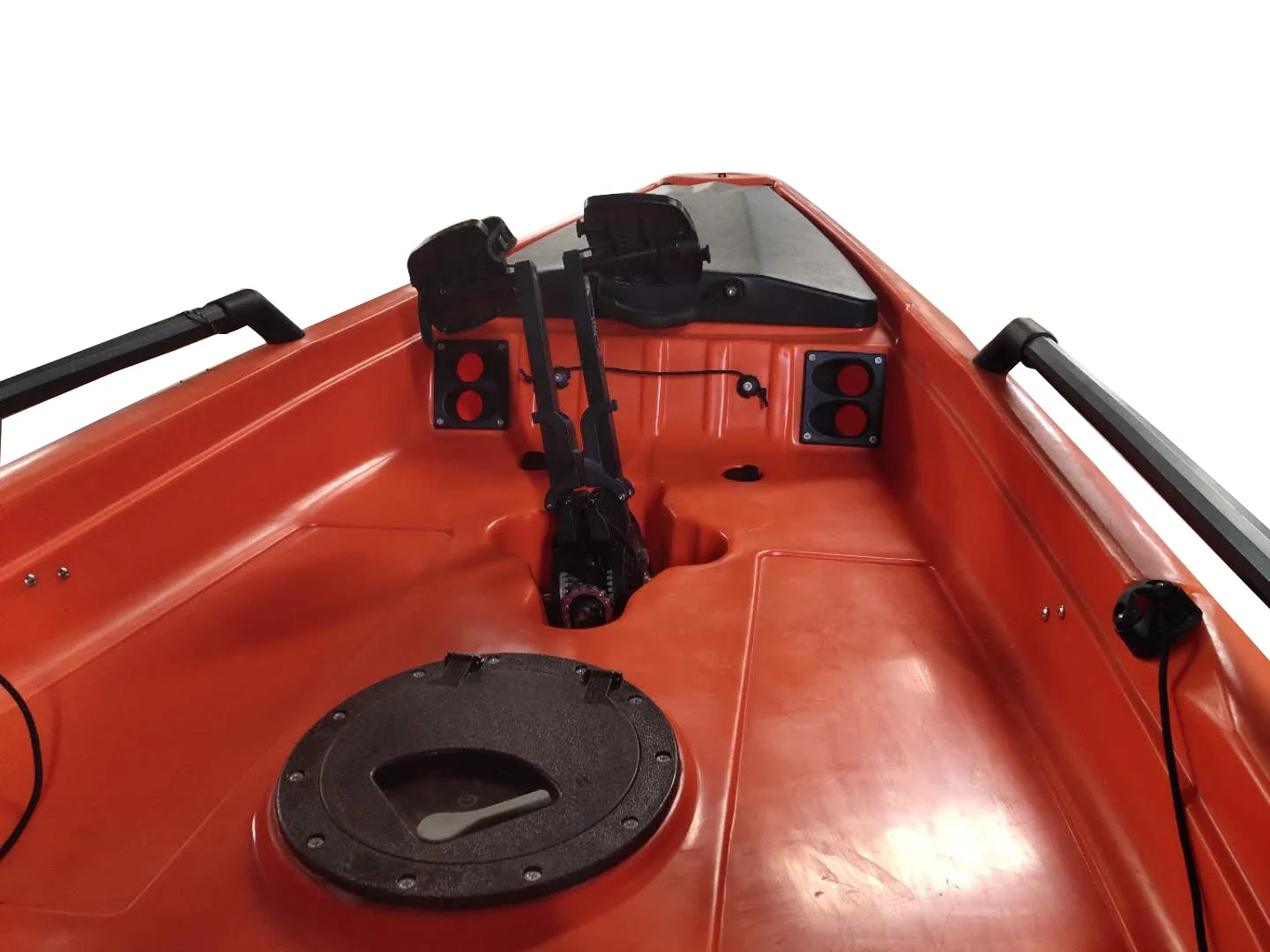 CE-Marked good plastic kayaks en venta single sit-on-top with flexible pedal drive system fishing canoe&boat&kayak with rudder