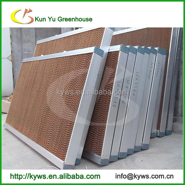 Agriculture Greenhouse evaporative cooler pad poultry house evaporative cooling pad for sale