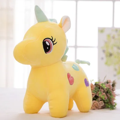 Wholesale gift plush toys and dolls pony large pillow doll stuffed plush unicorn toys