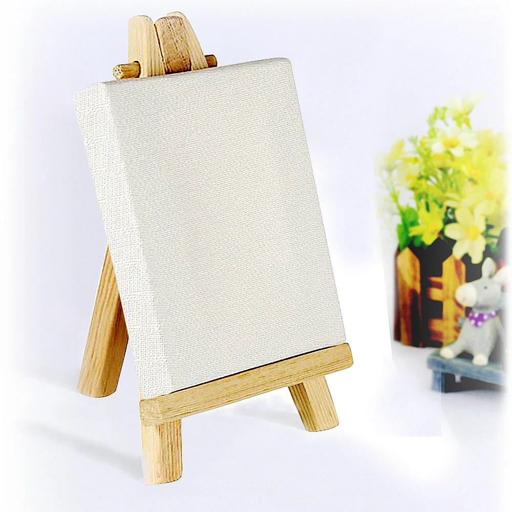 3x3 дюйма мини холст стационарного компьютера или мольбертов детей рисунок художественного Ремесла поставок