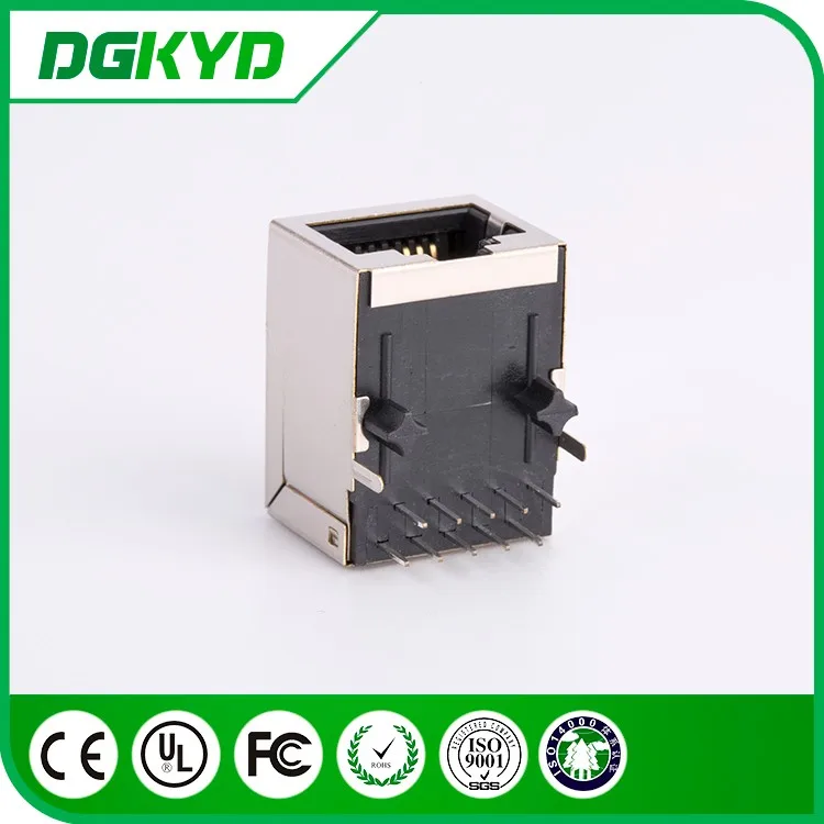Factory price metal shielded gigabit ethernet rj45 connector