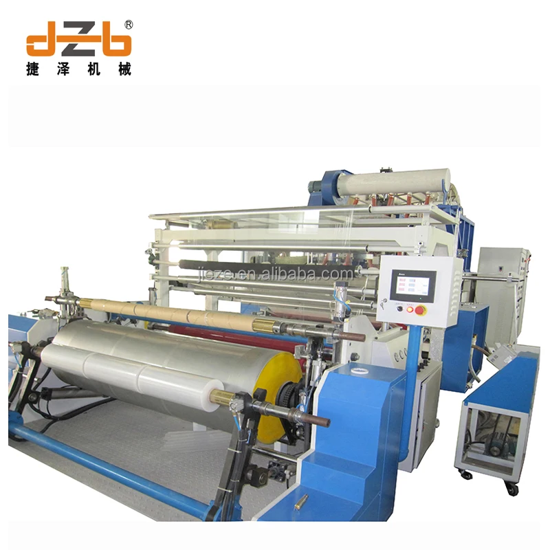 1500mm LLDPE Stretch Film Stretch Film Extrusion Machine And Extruder