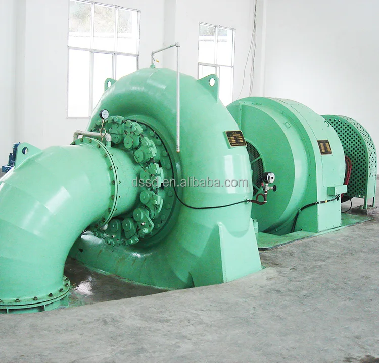100KW High Efficiency Hydro Francis and Turbine Generator for Power Plants