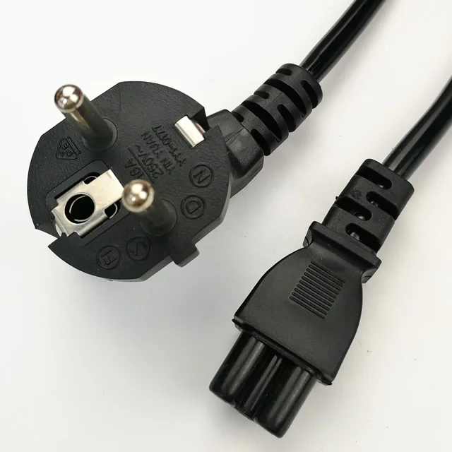 3 Prong Cord Power Cable Lead For Laptop PC AC Adapter Charger US AU UK Plug