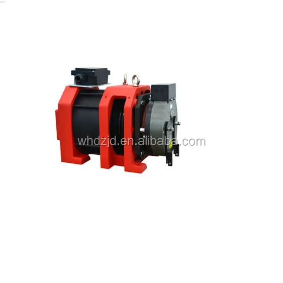 Elevator Permanent magnet synchronous tractor motor brake