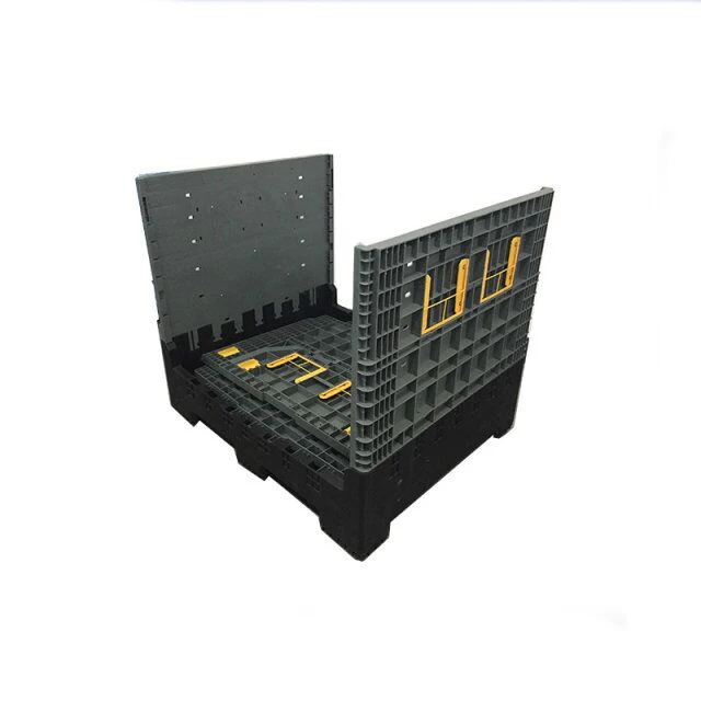 Стандартная спецификация, складной пластиковый поддон-контейнер 1200X1000X1000