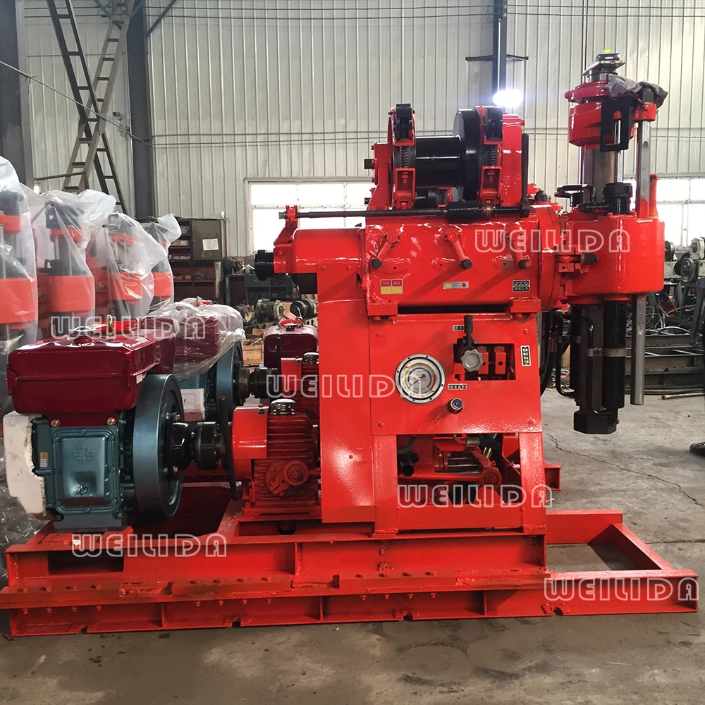 2018 popular hydraulic diesel engine soil drilling machine