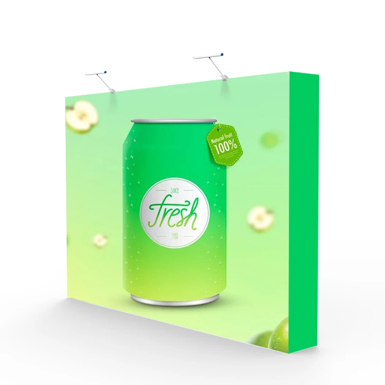 Fabric pop up stand exhibition wall display trade show banner backdrop stand