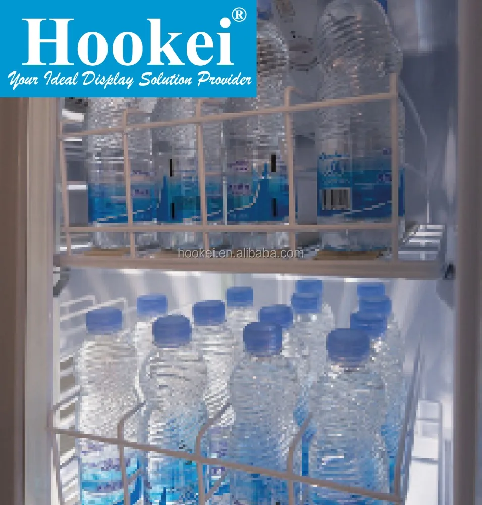 Gravity Roller Feed Shelving Pusher System for Cooler System