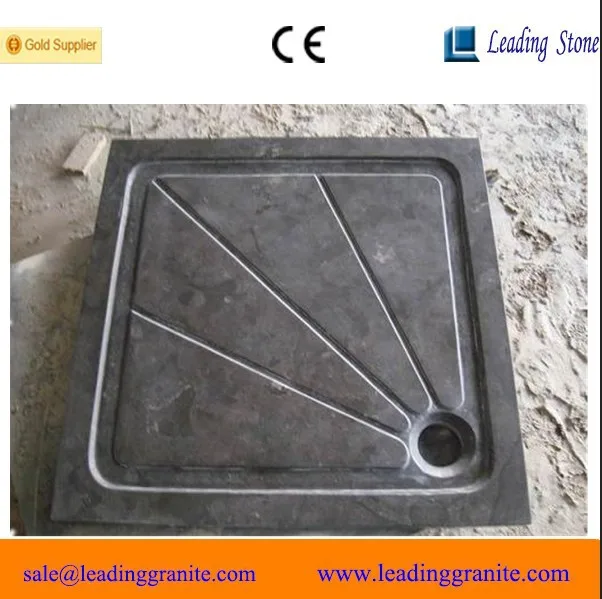 chinese blue stone limestone slab chute/dalle goulotte
