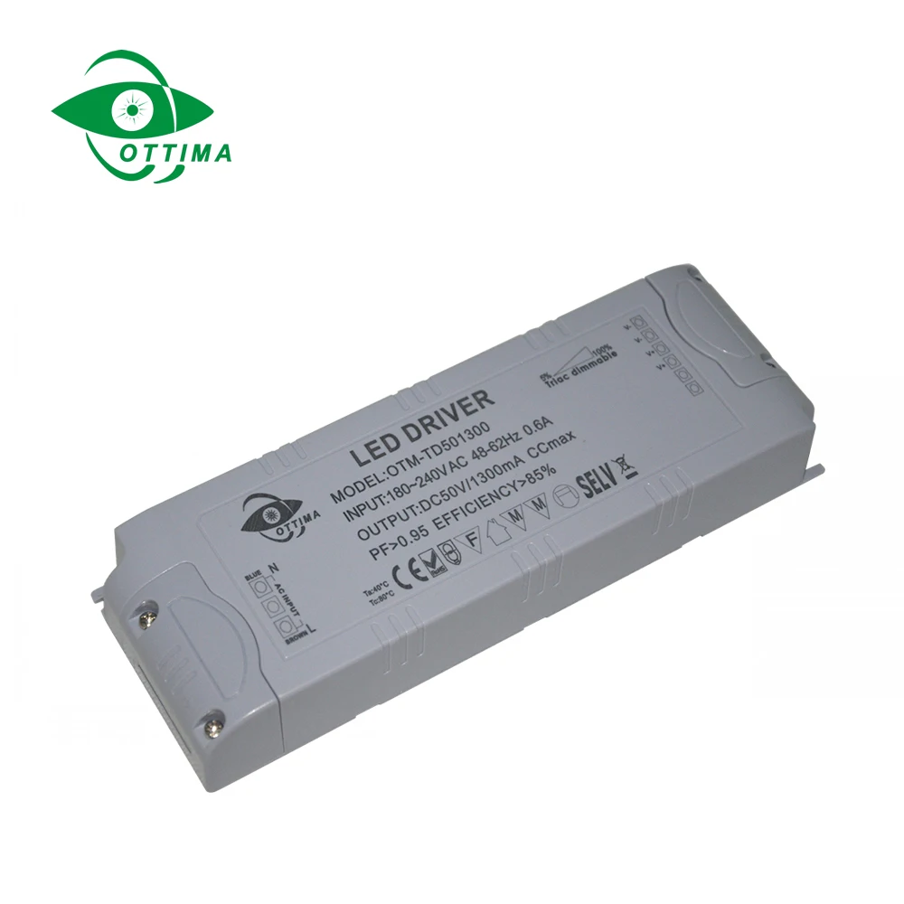 Ottima manufacture  80 Watt 1500mA 1800mA 2200mA  high pfc 0.95 current led driver for LED Power Supply unit