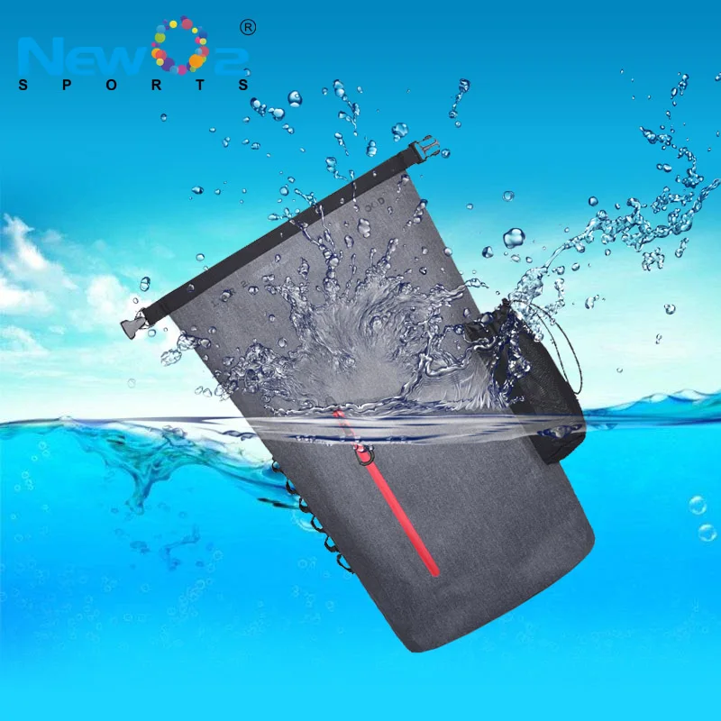 Fashion Design TPU Float Hiking Camping Outdoor Sports Travel Dry Sack Waterproof Shoulder Bag Outdoor Shoulder Backpack