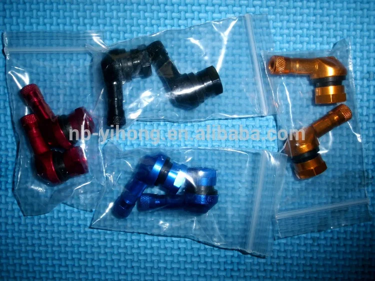 90 Degree Motorcycle Valve Stems  11.3mm Rim Sportbike Wheel 2pcs/set Motorcycle battery car modification valve