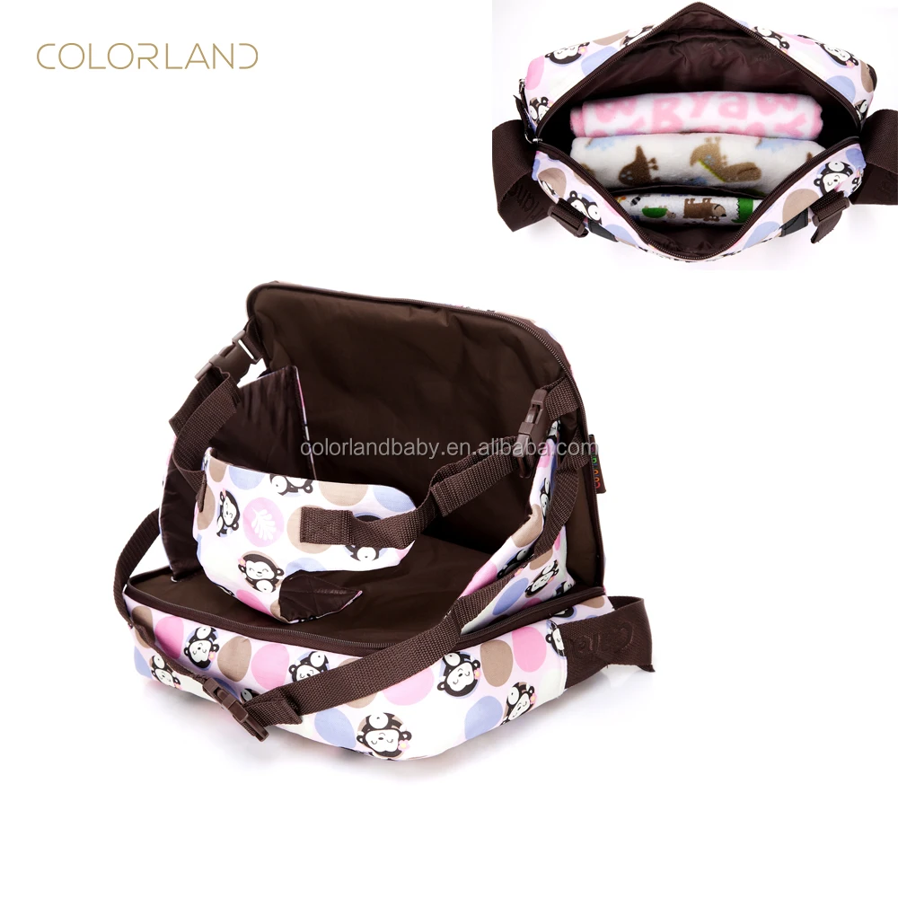 Colorland Multifunctional baby travel bag with Baby seat for high-chair