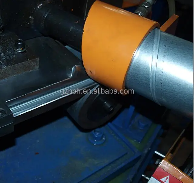 CNC Spiral tube making machine, helix duct former, easy control spiral pipes producing machine