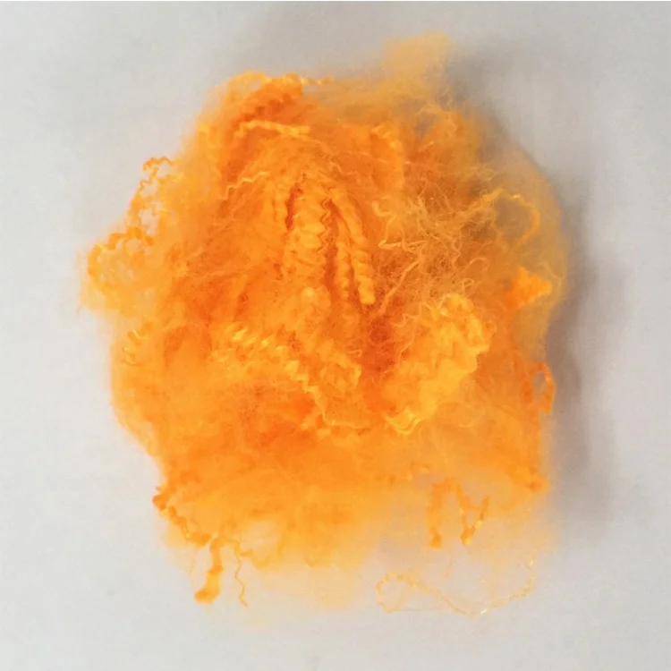 China factory GRS grade recycled polyester fiber for filling padding and geotextile