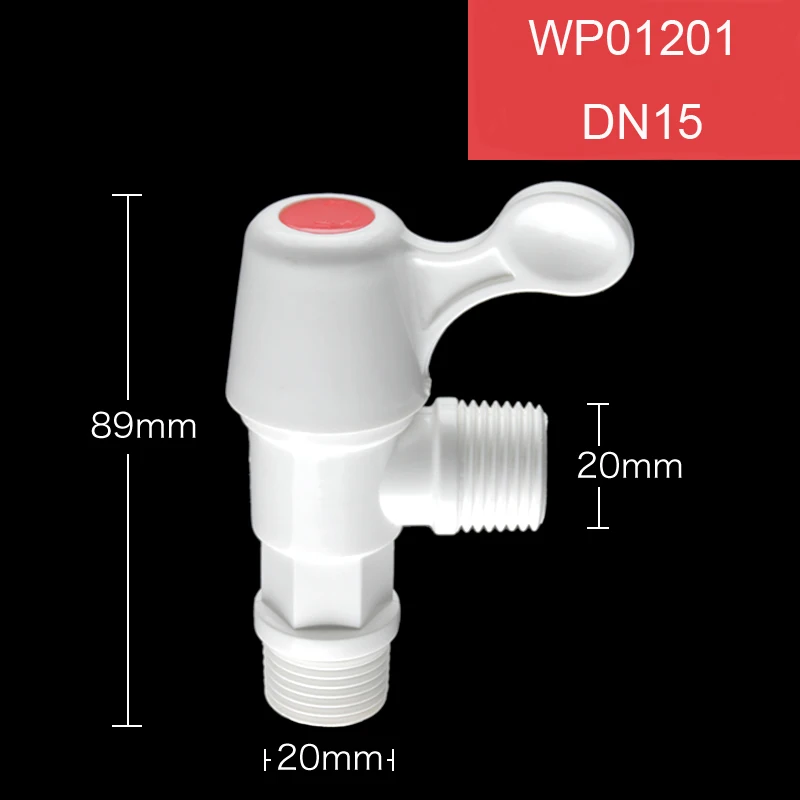 LESSO WP01201 hot sell AND high quality plastic valve mini plastic check valve