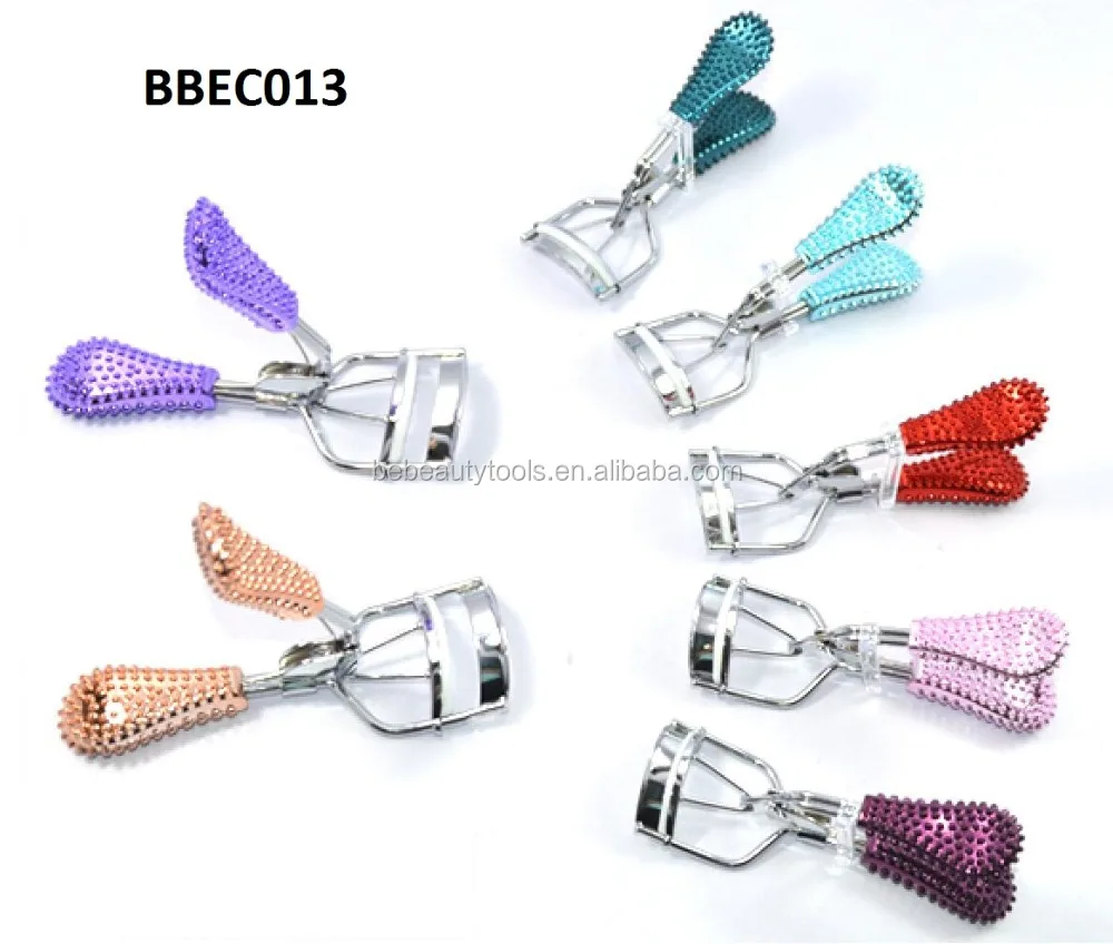 Fancy beauty bling cosmetic tool ergonomic handle last all day for all type length natural false eyelash curlers