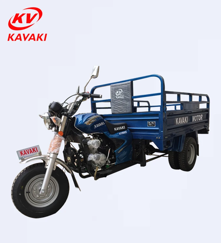 KAVAKI export 150cc doubie rear wheel used cargo tricycle trike motorcycle