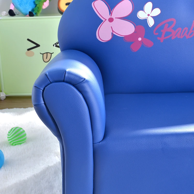 2 цвета, розовый диван для девочек, диван из ПВХ, мебель для детской спальни