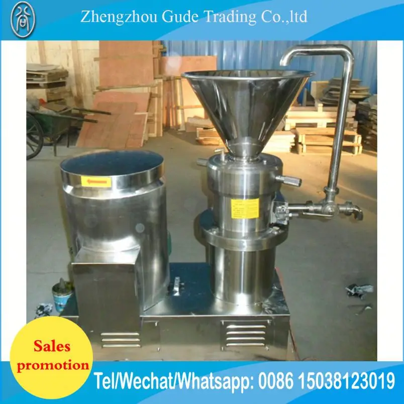 Cocoa/Peanut/Soybean/Sesame/Almond Milk Grinding Machine Soy Tahini Sauce Mill Machine