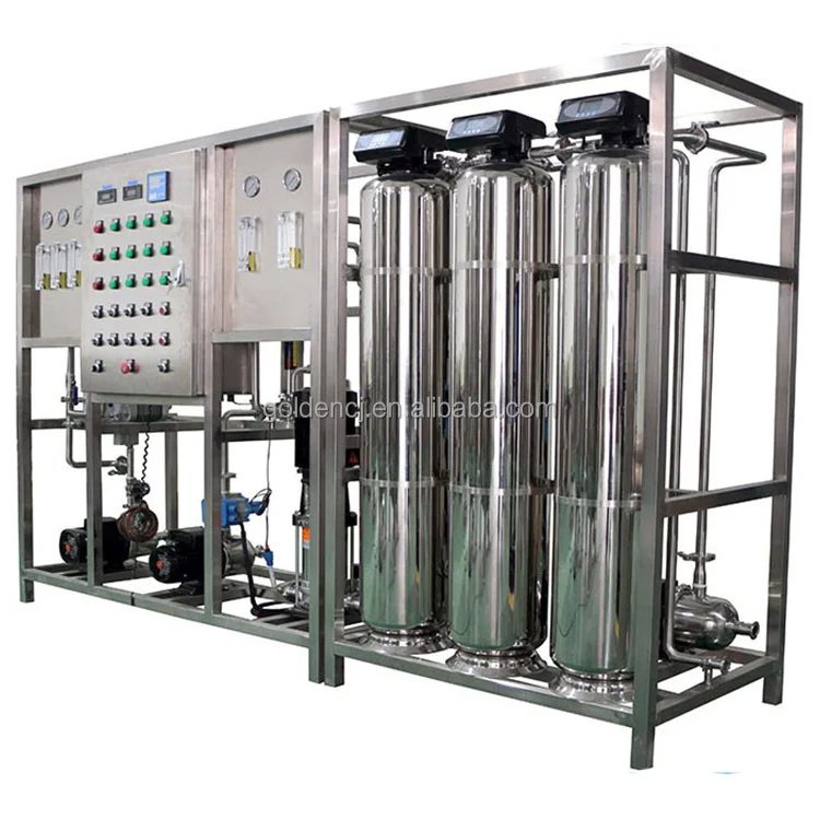 500LPH Ultra Pure EDI+RO Deionized Water Treatment System