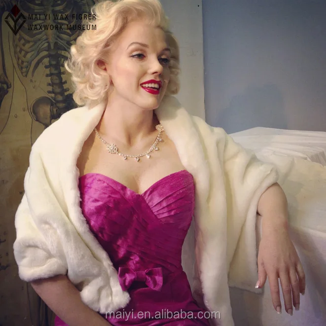 Celebrity statue life size silicone sculpture figures