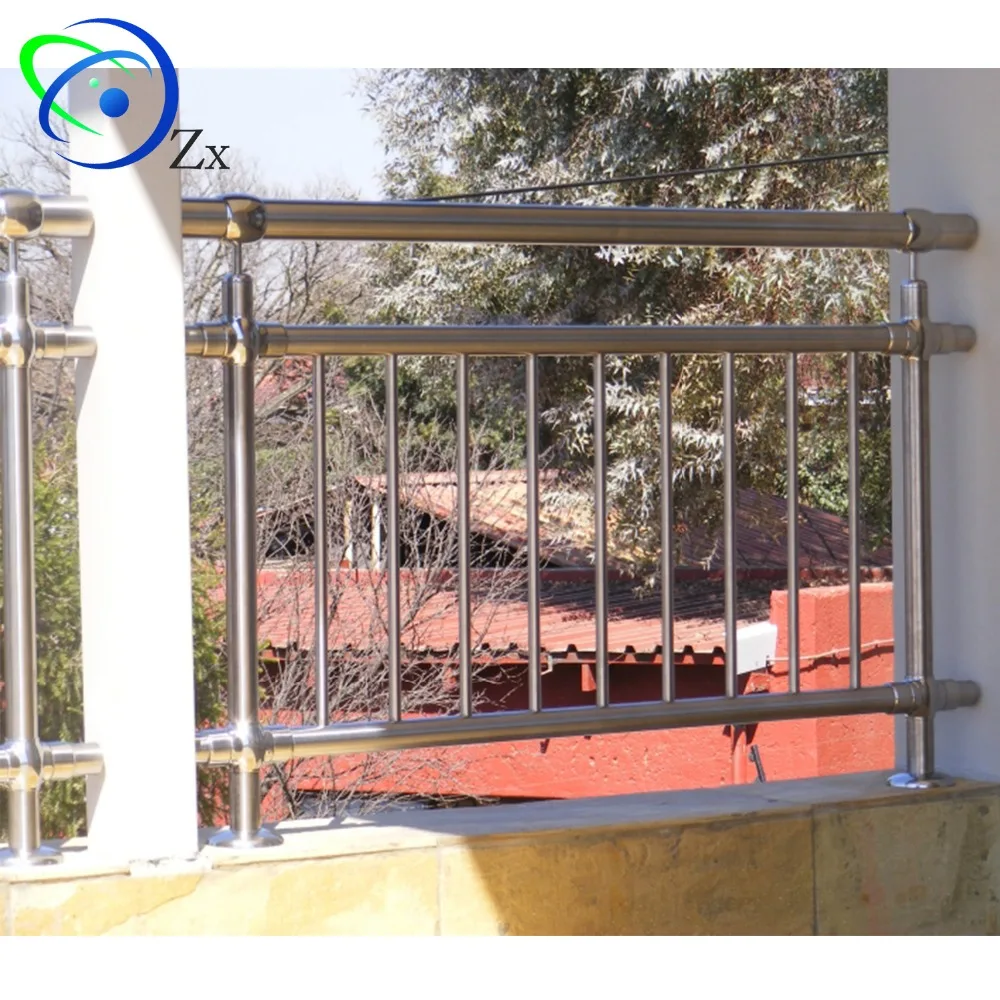 
Stainless steel 304/316 inox matt/mirror stair handrail /outdoor deck balustrade external porch exterior balcony railings 