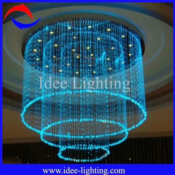 new fiber optic pendant lighting for high ceilings