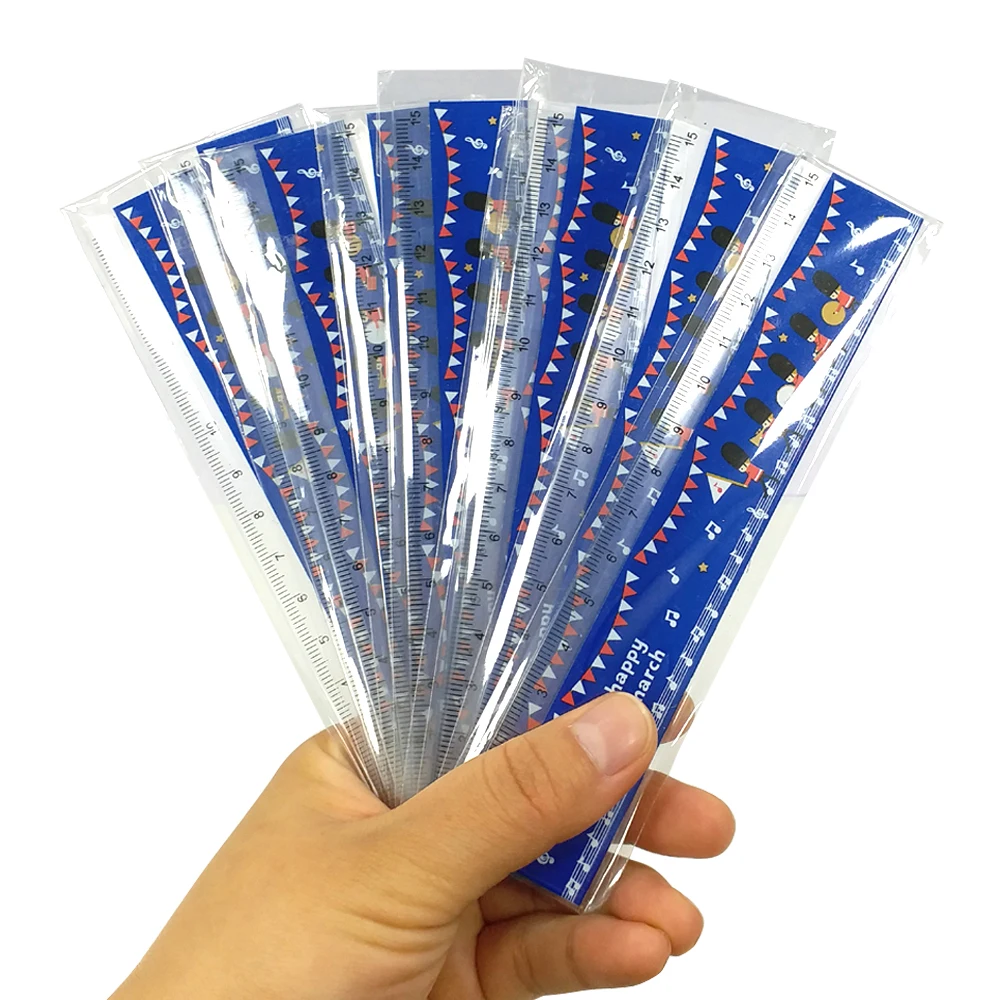 
Cute Kids Custom Plastic Ruler 