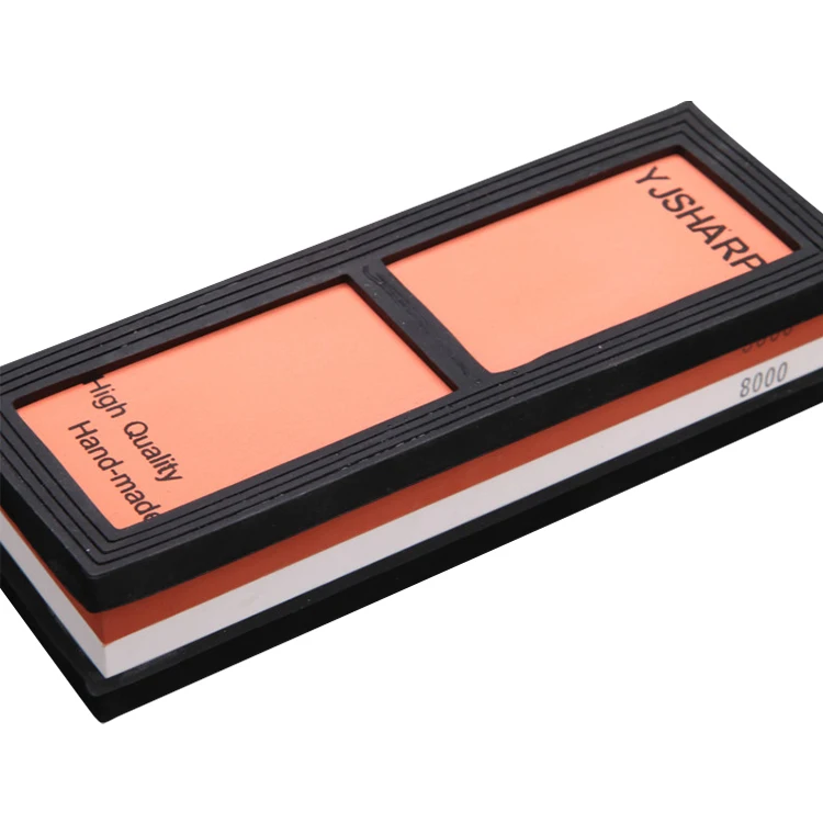 3000# 8000# Grit Double Sides Kitchen Quality Sharpening Stone Knife Sharpener Tool Whetstone Sharpening Stone Set Manufacturers